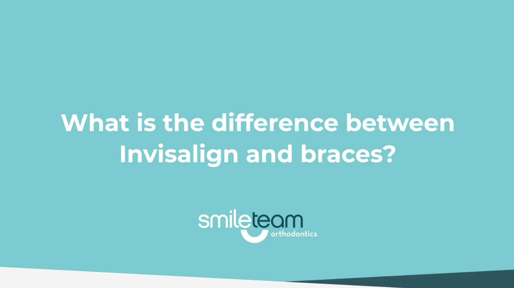 What is the difference between Invisalign and braces?